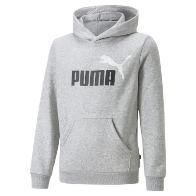 суичър,детски,блузи,puma,ess+,2,col,big,logo,fl,b,hoodie,grey