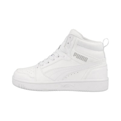 маратонки,детски,маратонки,puma,rebound,v6,mid,trainers,puma,white,cool,light,gray,(white)