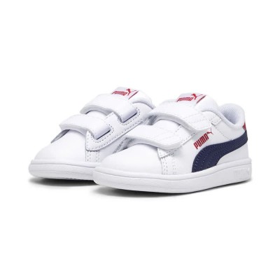 маратонки,детски,маратонки,puma,smash,3.0,l,v,trainers,puma,white,puma,navy,for,all,time,red,(white)