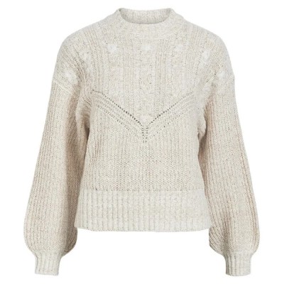 блуза,дамски,пуловери,дамски,плетени,дрехи,object,nova,stella,cable,sweater,beige,(humus,detail,melange)
