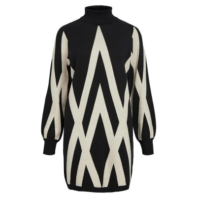 рокля,дамски,поли,и,рокли,object,ray,long,sleeve,dress,multicolor