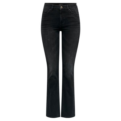 дънки,дамски,панталони,only,blush,flared,fit,tai1099,mid,waist,jeans,black