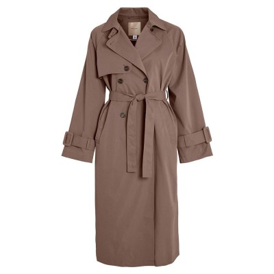 палто,дамски,якета,и,палта,vila,vianna,rouge,trench,coat,brown
