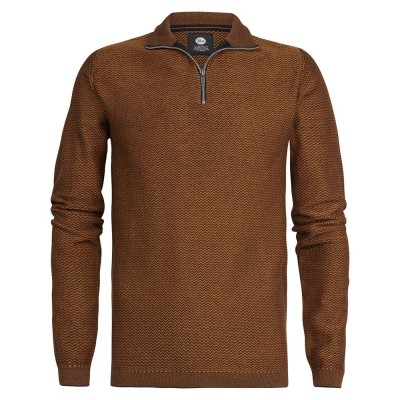 блуза,мъжки,пуловери,petrol,industries,205,sweater,brown