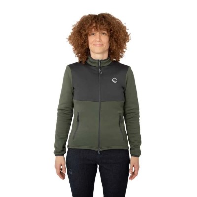 блуза,дамски,блузи,wildcountry,stamina,full,zip,sweatshirt,greenspit,onyx