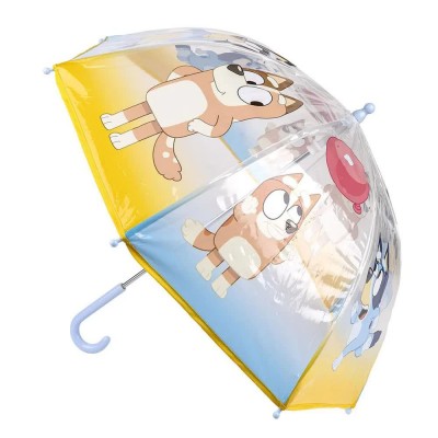чадър,чадъри,bluey,manual,bubble,umbrella,clear,(multicolor)