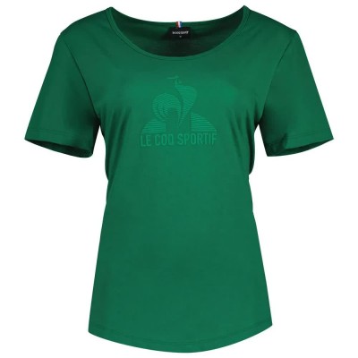 тениска,дамски,тениски,le,coq,sportif,2320635,saison,n°1,short,sleeve,t,shirt,green,(bosphorus)