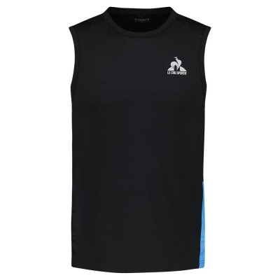 тениска,мъжки,тениски,le,coq,sportif,2320840,training,sp,n°1,sleeveless,t,shirt,black,(black,summer)