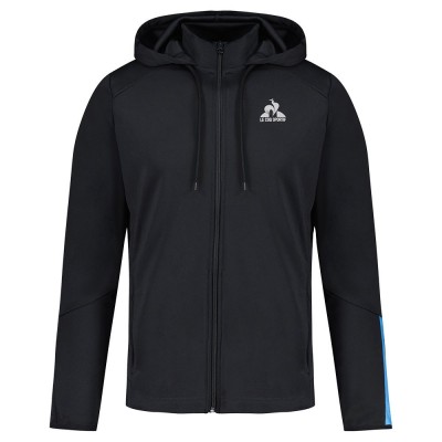 блуза,мъжки,пуловери,le,coq,sportif,2321004,training,sp,n°2,full,zip,sweatshirt,black