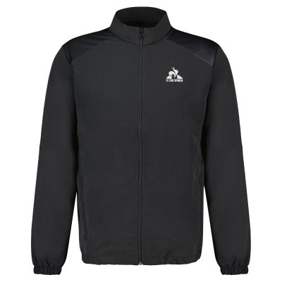 блуза,мъжки,пуловери,le,coq,sportif,2321005,training,sp,n°1,full,zip,sweatshirt,black
