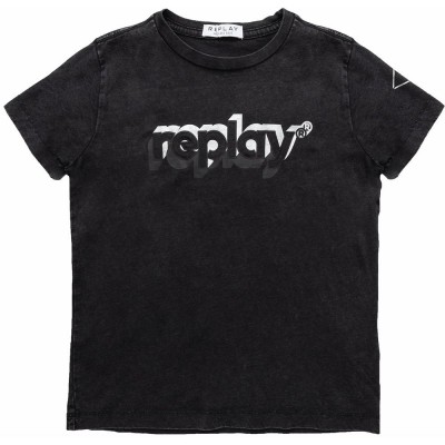 тениска,детски,тениски,replay,sb7404.054.23120m,short,sleeve,t,shirt,black