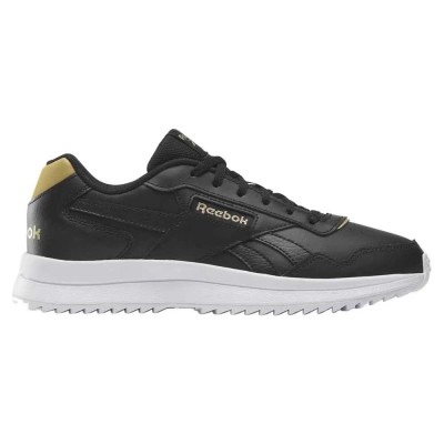 маратонки,дамски,маратонки,reebok,classics,reebok,glide,sp,trainers,black,white,gold,met,(black)