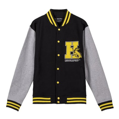 блуза,детски,блузи,cerdá,harry,potter,hufflepuff,full,zip,sweatshirt,black,(black)