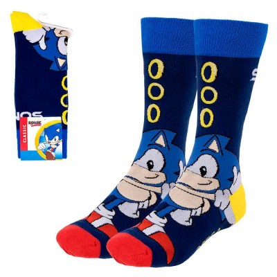 чорапи,мъжки,чорапи,cerdá,socks,sonic,half,long,socks,multicolor,(blue)