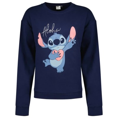 блуза,дамски,блузи,cerdá,stitch,sweatshirt,blue,(blue)