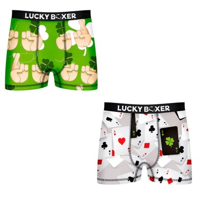боксерки,мъжко,бельо,lucky,boxer,pk2343,boxers,2,units,multicolor,(multicolor)