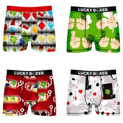 боксерки,мъжко,бельо,lucky,boxer,pk2345,boxers,4,units,multicolor,(multicolor)