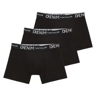 боксерки,мъжко,бельо,tom,tailor,1038850,boxers,3,units,black