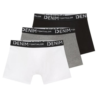 боксерки,мъжко,бельо,tom,tailor,1038850,boxers,3,units,multicolor,(heather,grey,melange)
