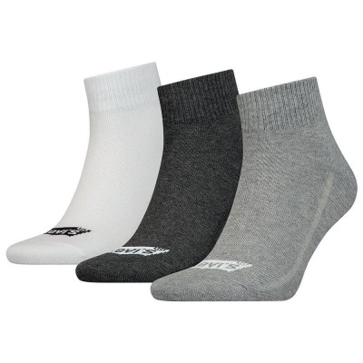 чорапи,мъжки,чорапи,levi´s,®,batwing,logo,recycled,quarter,short,socks,3,pairs,grey,combo,(multicolor)