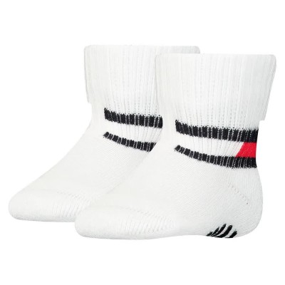 чорапи,детски,чорапи,tommy,hilfiger,flag,socks,2,pairs,white