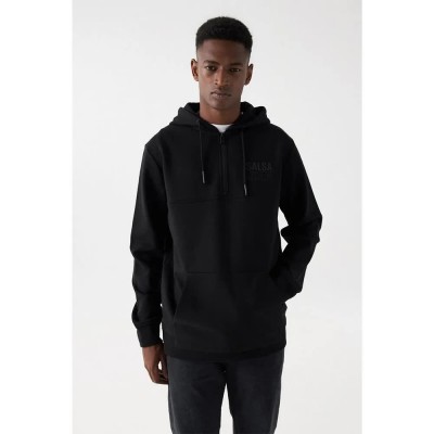 суичър,мъжки,пуловери,salsa,jeans,21006826,hoodie,black,(black)