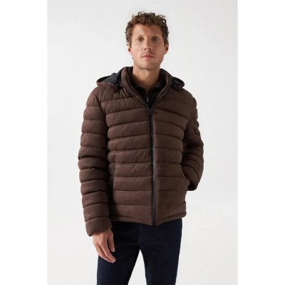 яке,мъжки,якета,salsa,jeans,21006847,padded,jacket,brown