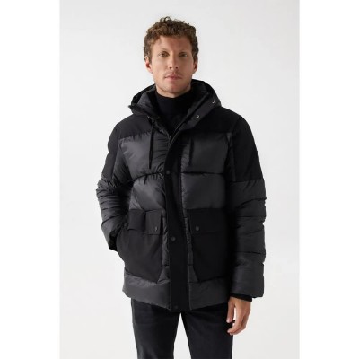 яке,мъжки,якета,salsa,jeans,21006854,padded,jacket,black,(black)