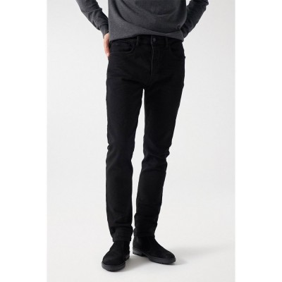 дънки,мъжки,панталони,salsa,jeans,21007054,slim,fit,jeans,black