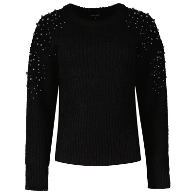 блуза,дамски,пуловери,дамски,плетени,дрехи,salsa,jeans,21007125,sweater,black