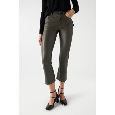 дънки,дамски,панталони,salsa,jeans,destiny,crop,flare,fit,jeans,green