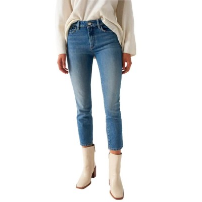 дънки,дамски,панталони,salsa,jeans,destiny,crop,slim,fit,21006914,jeans,blue,(medium,wash)