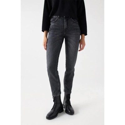 дънки,дамски,панталони,salsa,jeans,glamour,crop,slim,fit,jeans,grey