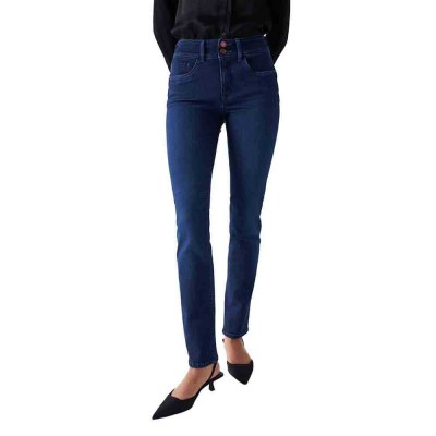 дънки,дамски,панталони,salsa,jeans,secret,slim,fit,21006843,jeans,blue
