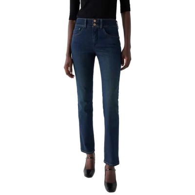 дънки,дамски,панталони,salsa,jeans,secret,slim,fit,21006852,jeans,blue