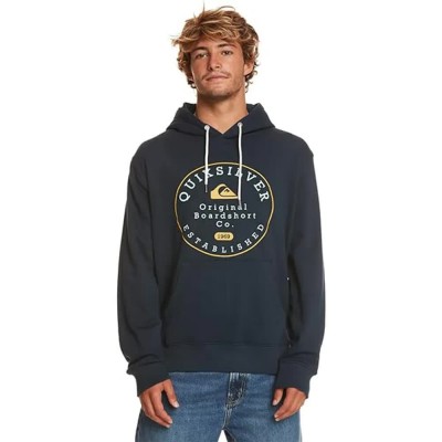 суичър,мъжки,пуловери,quiksilver,circle,trim,hood,hoodie,black,(black)