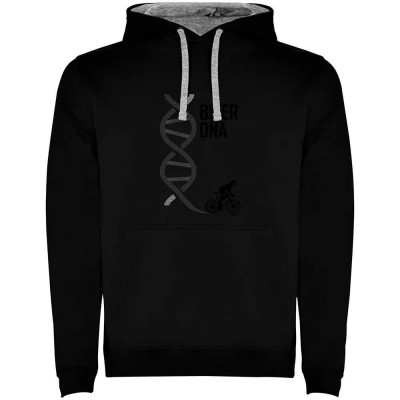 суичър,мъжки,пуловери,kruskis,biker,dna,two,colour,hoodie,black,grey,(black)