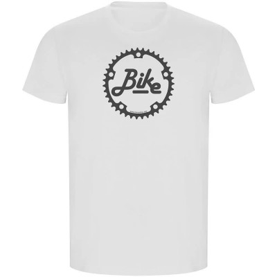 тениска,мъжки,тениски,kruskis,chainring,eco,short,sleeve,t,shirt,white