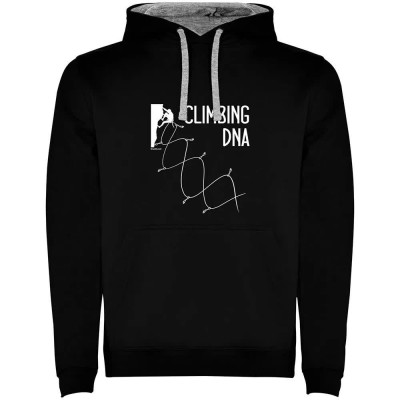 суичър,мъжки,пуловери,kruskis,climbing,dna,two,colour,hoodie,black,grey,(black)