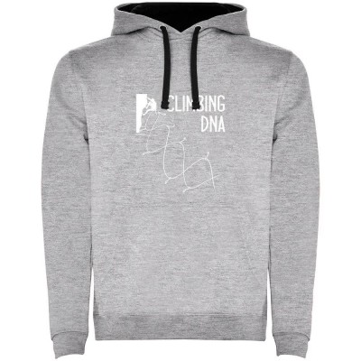 суичър,мъжки,пуловери,kruskis,climbing,dna,two,colour,hoodie,heather,grey,black,(grey)