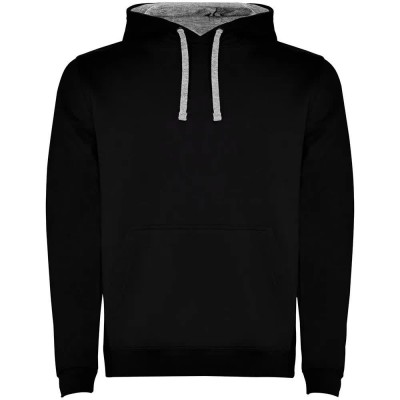 суичър,мъжки,пуловери,kruskis,keep,calm,and,bike,on,two,colour,hoodie,black,grey,(black)