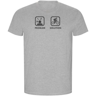 тениска,мъжки,тениски,kruskis,problem,solution,bike,eco,short,sleeve,t,shirt,heather,grey,(grey)