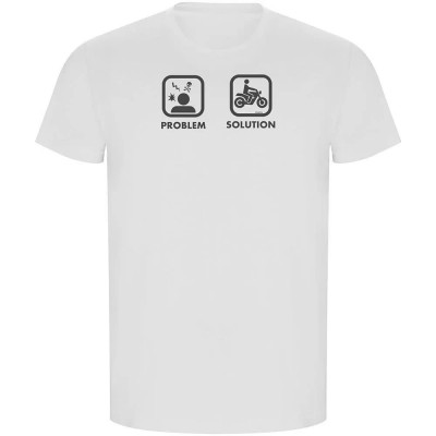 тениска,мъжки,тениски,kruskis,problem,solution,ride,eco,short,sleeve,t,shirt,white