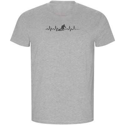 тениска,мъжки,тениски,kruskis,skiing,heartbeat,eco,short,sleeve,t,shirt,heather,grey,(grey)