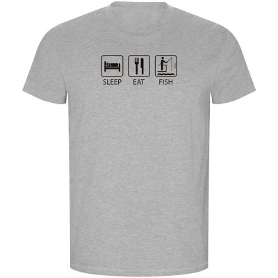 тениска,мъжки,тениски,kruskis,sleep,eat,and,fish,eco,short,sleeve,t,shirt,heather,grey,(grey)