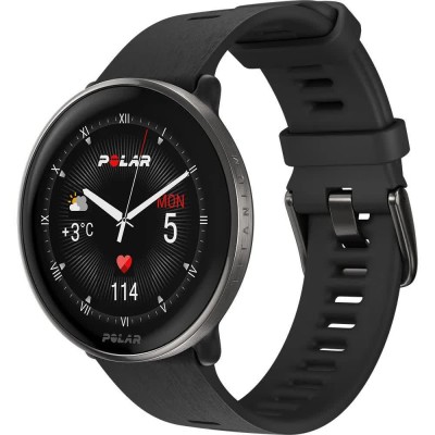 часовник,часовници,polar,ignite,3,titanium,watch,black,(silver)