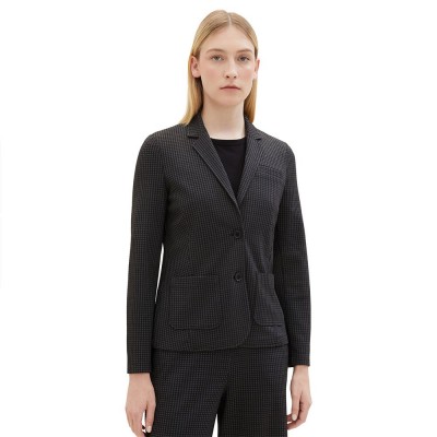 сако,дамски,сака,tom,tailor,1038711,checked,blazer,grey
