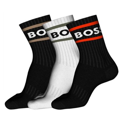 чорапи,мъжки,чорапи,boss,3p,rib,stripe,cc,socks,open,miscellaneous,(multicolor)