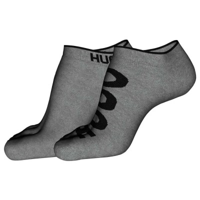 чорапи,мъжки,чорапи,hugo,logo,socks,2,pairs,medium,grey