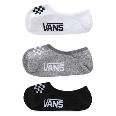 чорапи,детски,чорапи,vans,classic,assorted,canoodle,no,show,socks,3,pairs,multicolor,(black,white)
